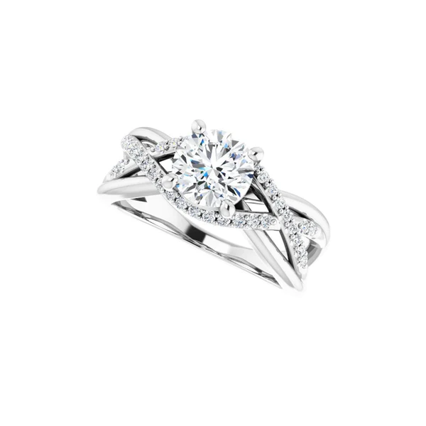 4_12568219-60ca-414d-82fe-6293514d7410_600x600 Round Moissanite Diamond Solitaire Engagement Ring For Women, Moissanite Diamond Silver Wedding Ring For Bridal, Anniversary Diamond Ring For Her
