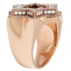 4_1f2a45e9-bd98-476b-bb73-d82d66a9a374_600x600 925 Sterling Silver Moissanite Diamond STAR Men Ring, Fully Iced Gold Plated Men Pinky Ring, Round Moissanite Diamond Hip Hop Ring For Him