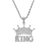 4_4c7fbf66-8153-4f91-9360-cd174a66252c_600x600 Customized KING Round VVS Diamond Hip Hop Pendant, Sterling Silver Iced Out Birthday Gift Pendant, Charm Diamond Hip Hop Pendant