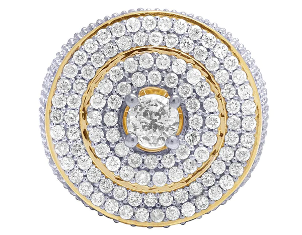 4_50b2ca8a-d507-4f87-8b36-7cb0ea0456bb_600x600 925 Sterling Silver Moissanite Diamond Men Ring, Fully Iced Gold Plated Men Pinky Ring, Round Moissanite Diamond Hip Hop Ring For Him