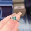 4_9cec4809-98de-45d0-945c-49db21cdd810_600x600 Dainty & Gorgeous Green Cushion Moissanite Ring 2ct D Color VVS Women Ring, Sterling Silver Anniversary gift Ring For Her, Women's Ring For Wedding