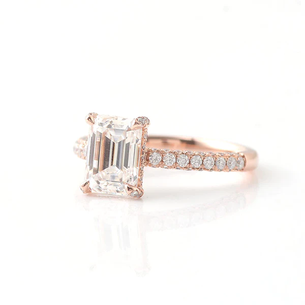 4_b53d6f78-9ec8-4695-85be-b0cde8dfe5af_600x600 Emerald Cut Moissanite Solitaire Diamond Engagement Ring, Sterling Silver Moissanite Diamond Wedding Ring For Bridal, 10K/14K Gold Anniversary Diamond Ring For Gift