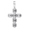 4_d656ef47-e618-43b4-ad87-9f6b66cac9c6_600x600 Round & Baguette VVS Diamond CROSS Hip Hop Pendant, Sterling Silver Iced Out Birthday Gift Pendant, VVS Diamond Hip Hop Charm Pendant