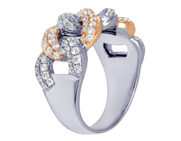 4_e6ddb97b-99be-4b75-84c0-5be7ed77c1e9_600x600 925 Sterling Silver Moissanite Diamond Cuban Chain Men Ring, Fully Iced Gold Plated Men Pinky Ring, Round Moissanite Diamond Hip Hop Ring For Him