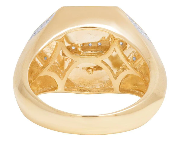 4_e6f7199d-f0da-4eda-9190-2c072c066acb_600x600 925 Sterling Silver Moissanite Diamond SUPERMAN Men Ring, Fully Iced Gold Plated Men Pinky Ring, Round Moissanite Diamond Hip Hop Ring For Him