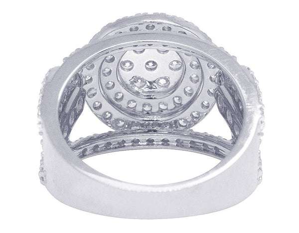 5_6c0f6239-51d1-4922-a7dd-f63a81a582df_600x600 925 Sterling Silver Moissanite Diamond Men Ring, Fully Iced Gold Plated Men Pinky Ring, Round Moissanite Diamond Hip Hop Ring For Him