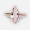 5_6f7e450e-76fb-45ba-927f-c9e56d4ac476_600x600 Marquise Morganite Engagement Ring Peach Pink Morganite Wedding Ring Women Solitaire Engagement Ring Morganite Promise Ring for Her