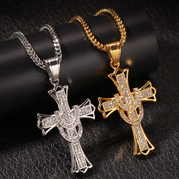 5_c32523ea-b887-40b2-a0d0-4b4edfa25aae_600x600 Round Cross VVS Diamond Hip Hop Pendant, Sterling Silver Iced Out Birthday Gift Pendant, VVS Diamond Hip Hop Charm Pendant