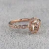 6_b059dd38-4cd6-4792-9842-1210a7cdb231_600x600 Oval Pink Morganite Diamond Women Ring, Sterling Silver Halo Diamond Wedding Ring For Bridal, Solid Gold Morganite Ring For Anniversary Gift