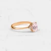 7_2baefd35-03fc-44b4-bbad-256480978eeb_600x600 Natural Morganite Engagement Ring, Oval Morganite Ring, Dainty Diamond and Morganite Ring, Promise Ring for Her