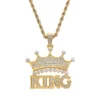 7_7bd55141-469e-4abb-9f4f-f3a0689f78fd_600x600 Customized KING Round VVS Diamond Hip Hop Pendant, Sterling Silver Iced Out Birthday Gift Pendant, Charm Diamond Hip Hop Pendant