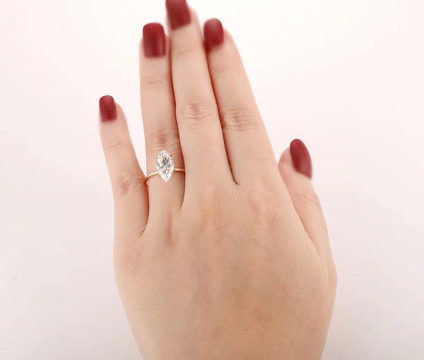 7_81f33d68-79f4-4b35-8d6a-90815de9e45b_600x600 Vintage Marquise Cut Moissanite Engagement Ring, Vintage Natural Moissanite Diamond Ring, Solitaire Marquise Wedding Ring, Marquise Promise Rings