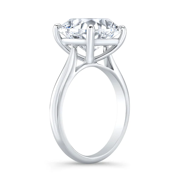 2 CT Cushion Moissanite Solitaire Diamond Engagement Ring, Sterling Silver Moissanite Diamond Wedding Ring For Bridal, 10K/14K Gold Anniversary Diamond Ring For Gift