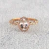 8_be61d784-ad13-446c-8b34-9bc0e69da9e3_600x600 Oval Pink Morganite Diamond Women Ring, Sterling Silver Halo Diamond Wedding Ring For Bridal, Solid Gold Morganite Ring For Anniversary Gift