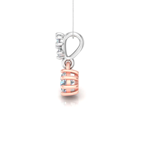 AL1ZE-C1-PD012-D_600x600 Round Diamond Sterling Silver Solitaire Women Pendant, Moissanite Diamond Pendant, Moissanite Women Pendant, Anniversary Gift Pendant, Engagement Gift Women Pendant