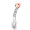 AL1ZE-RC-RG021-C_600x600 Round Moissanite Diamond Rose Shape Engagement Ring, Moissanite Diamond Engagement Ring, Sterling Silver Wedding Ring For Bridal, Solid Gold Anniversary Ring Gift For Her