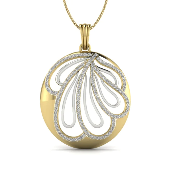 PPD-002-Y1_600x600 Round Diamond Sterling Silver Solitaire Women Pendant, Moissanite Diamond Pendant, Moissanite Women Pendant, Anniversary Gift Pendant, Engagement Gift Women Pendant