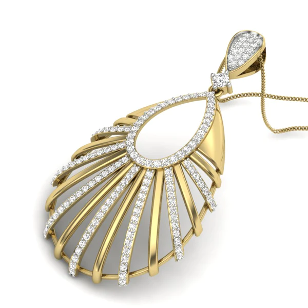 PPD-003-5_600x600 Round Diamond Sterling Silver Solitaire Women Pendant, Moissanite Diamond Pendant, Moissanite Women Pendant, Anniversary Gift Pendant, Engagement Gift Women Pendant