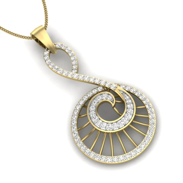 PPD-006-3_600x600 Round Diamond Sterling Silver Solitaire Women Pendant, Moissanite Diamond Pendant, Moissanite Women Pendant, Anniversary Gift Pendant, Engagement Gift Women Pendant