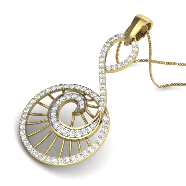 PPD-006-5_600x600 Round Diamond Sterling Silver Solitaire Women Pendant, Moissanite Diamond Pendant, Moissanite Women Pendant, Anniversary Gift Pendant, Engagement Gift Women Pendant