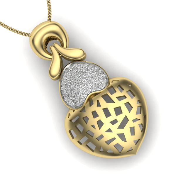 PPD-010-3_600x600 Round Diamond Sterling Silver Solitaire Women Pendant, Moissanite Diamond Pendant, Moissanite Women Pendant, Anniversary Gift Pendant, Engagement Gift Women Pendant