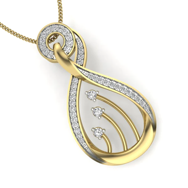 PPD-021-3_600x600 Round Diamond Sterling Silver Solitaire Women Pendant, Moissanite Diamond Pendant, Moissanite Women Pendant, Anniversary Gift Pendant, Engagement Gift Women Pendant