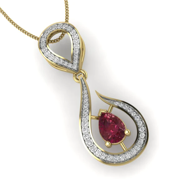 PPD-025-3_600x600 Round Diamond Sterling Silver Solitaire Women Pendant, Moissanite Diamond Pendant, Moissanite Women Pendant, Anniversary Gift Pendant, Engagement Gift Women Pendant