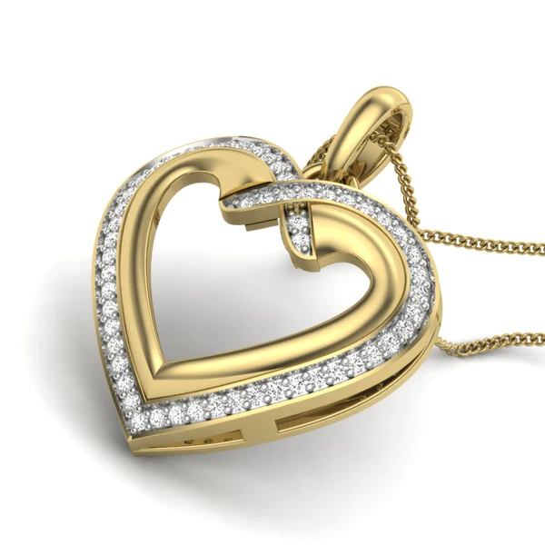 PPD-031-5_600x600 Round Diamond Sterling Silver Solitaire Women Pendant, Moissanite Diamond Pendant, Moissanite Women Pendant, Anniversary Gift Pendant, Engagement Gift Women Pendant