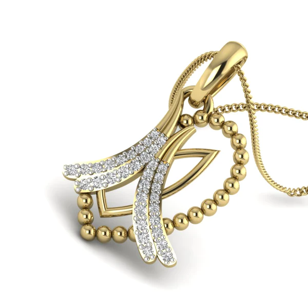 Round Diamond Sterling Silver Solitaire Women Pendant, Moissanite Diamond Pendant, Moissanite Women Pendant, Anniversary Gift Pendant, Engagement Gift Women Pendant