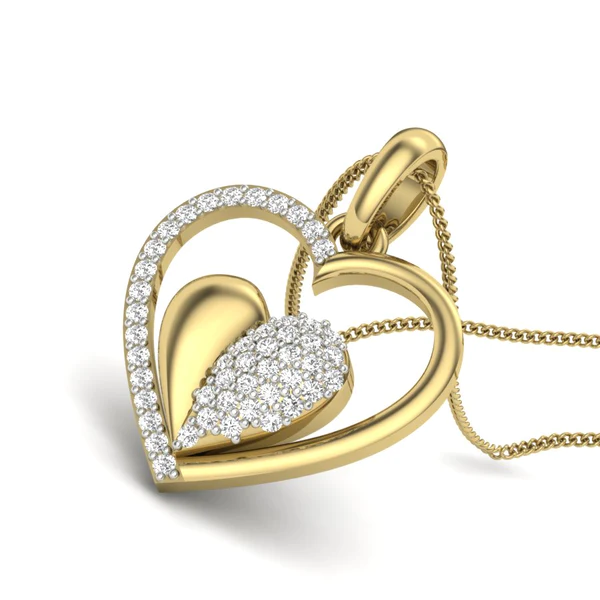 PPD-040-5_600x600 Round Diamond Sterling Silver Solitaire Women Pendant, Moissanite Diamond Pendant, Moissanite Women Pendant, Anniversary Gift Pendant, Engagement Gift Women Pendant