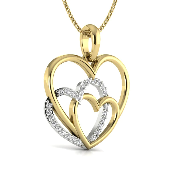 PPD-041-2_600x600 Round Diamond Sterling Silver Solitaire Women Pendant, Moissanite Diamond Pendant, Moissanite Women Pendant, Anniversary Gift Pendant, Engagement Gift Women Pendant