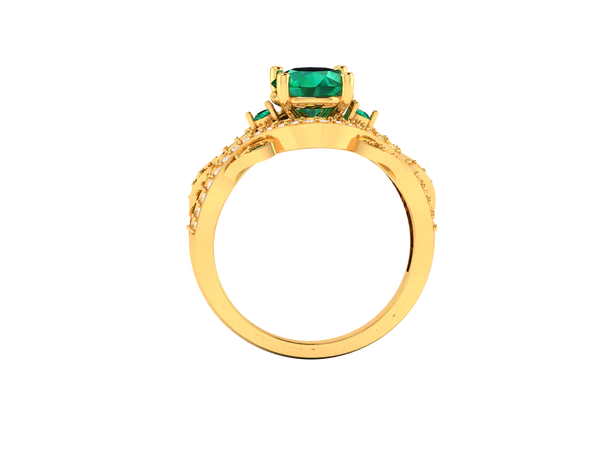 Round Cut Moissanite Solitaire Diamond Vintage Engagement Ring, Moissanite Wedding Ring, Silver Moissanite Diamond Women Ring, Proposal Gold Ring For Her