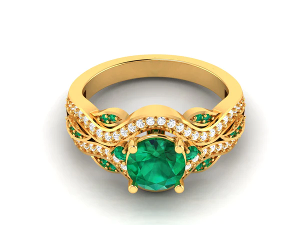 Round Cut Moissanite Solitaire Diamond Vintage Engagement Ring, Moissanite Wedding Ring, Silver Moissanite Diamond Women Ring, Proposal Gold Ring For Her