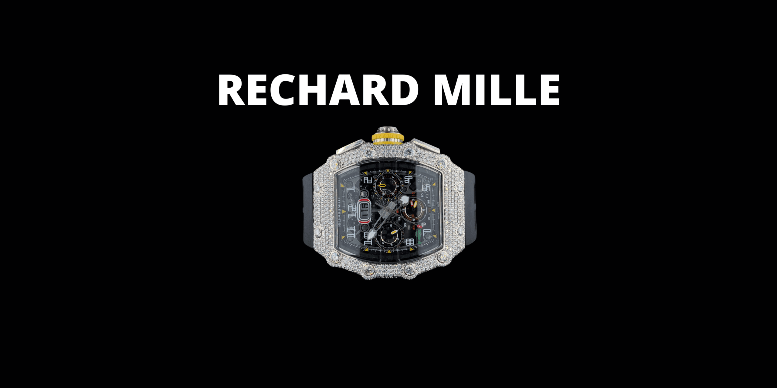 Rechard Mille Iced Out Diamond Watch, Working VVS Moissanite Diamond Men Wrist Watch, Wedding Gift Diamond Watch For Him
